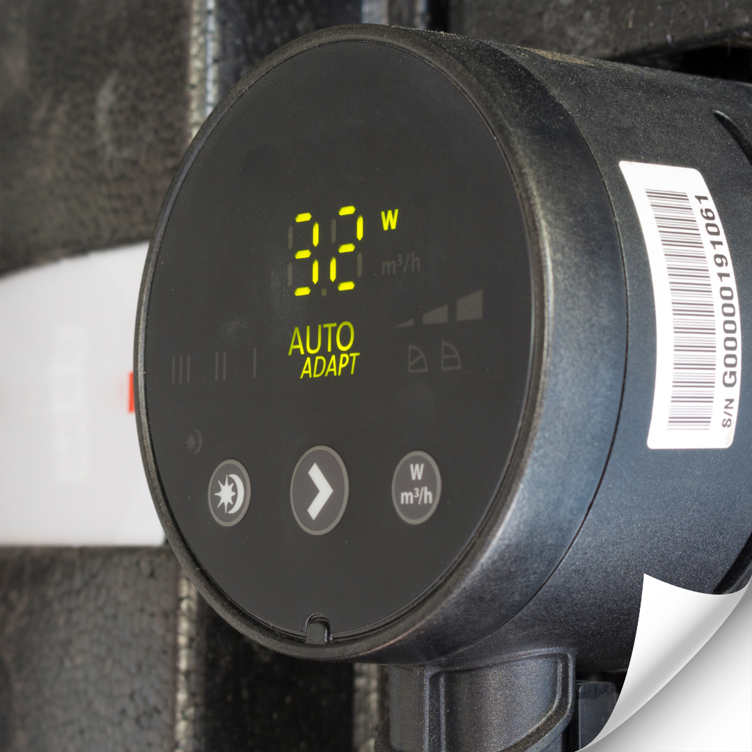 Grundfos pump display