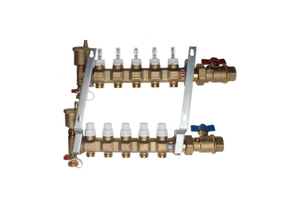 Caleffi Radiant Manifold back