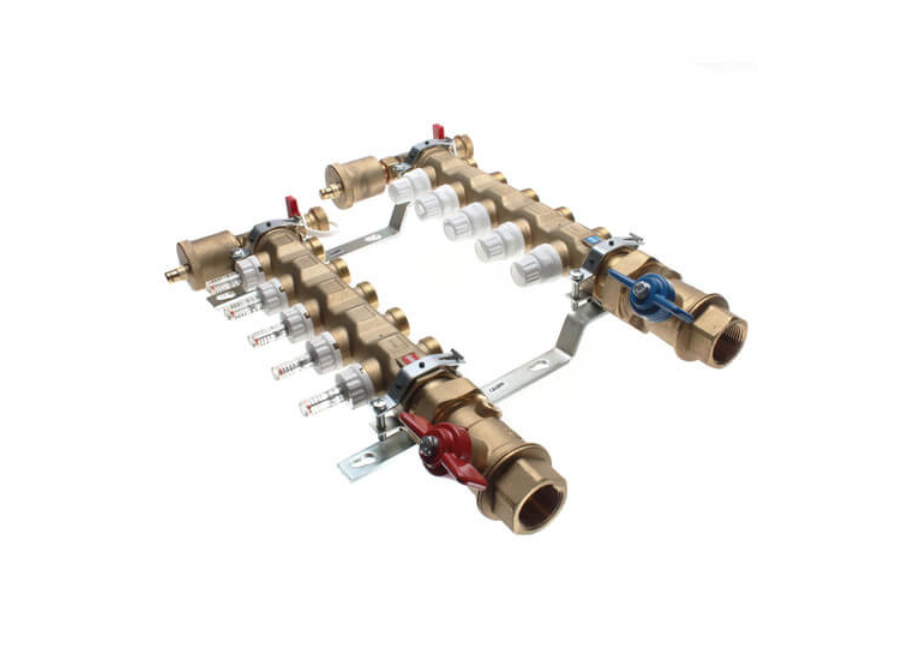 Caleffi Radiant Manifold side