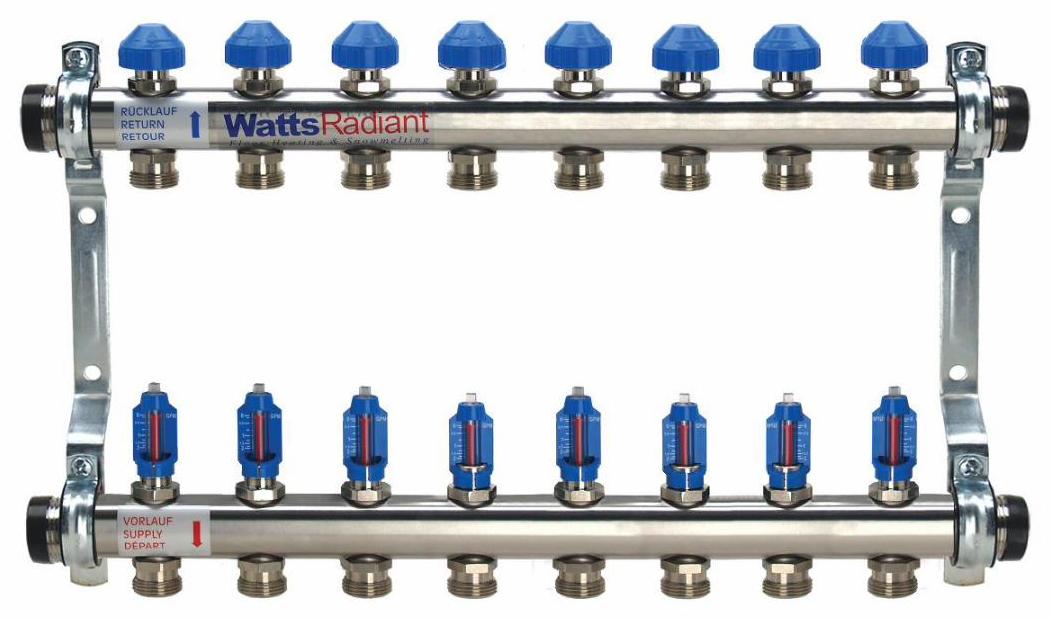 Watts - Stainless Steel Radiant Manifolds